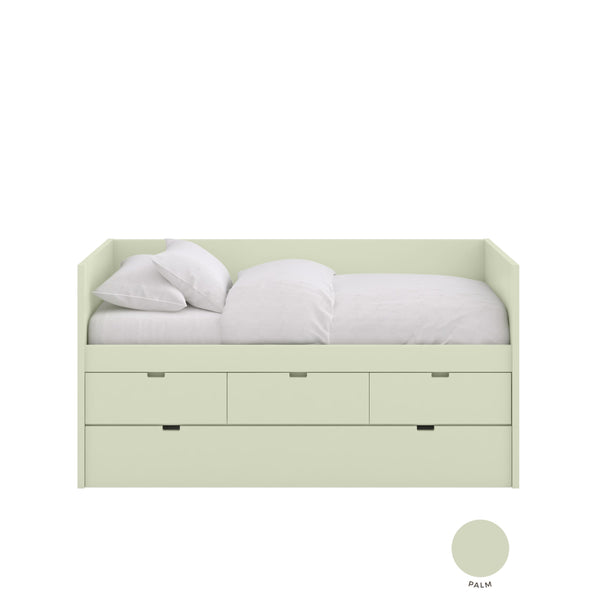 Cama Block com Painel, Cama Extra e Gavetas – Muba Design