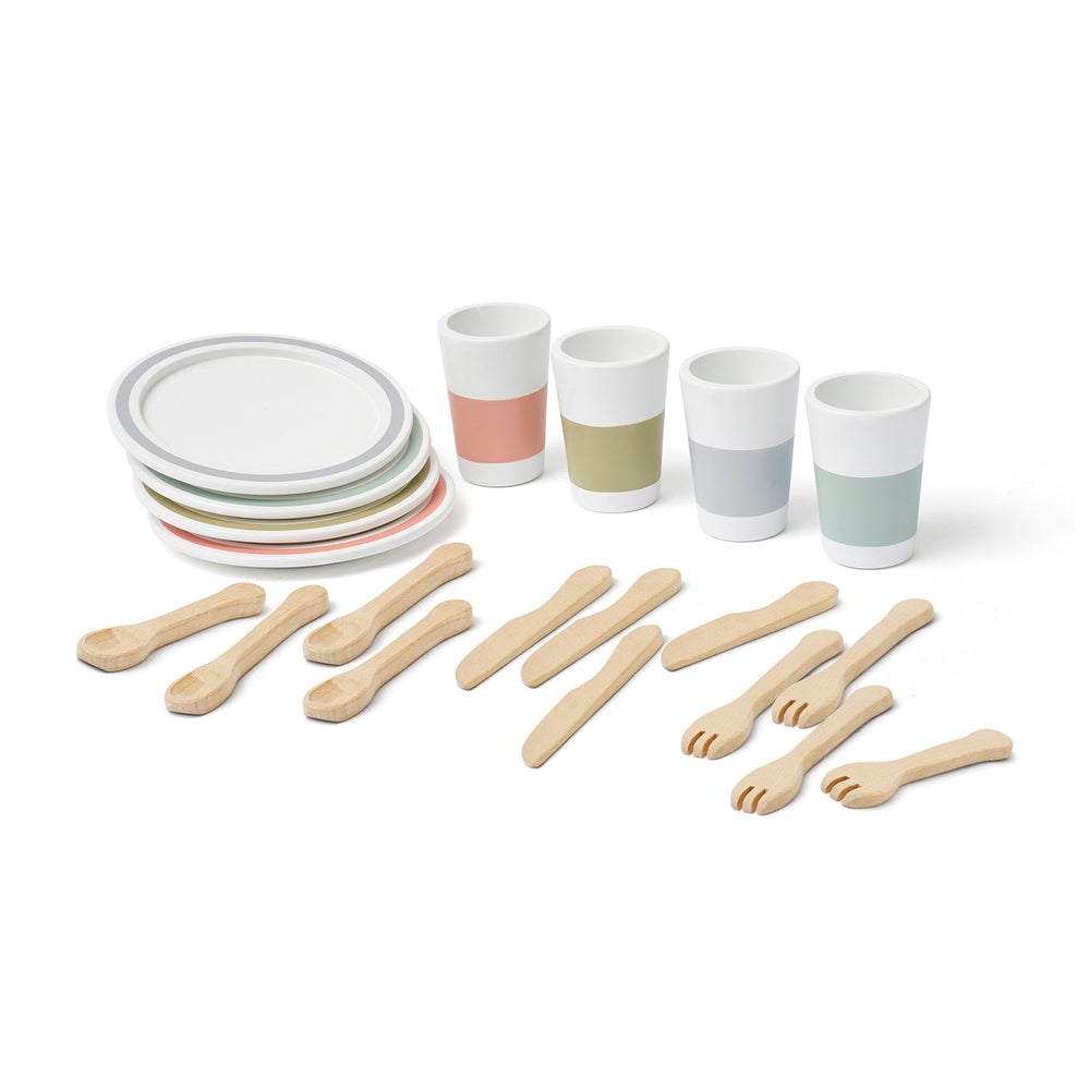 Conjunto de Loiça de Brincar para 4 - Kids Concept - KidsR