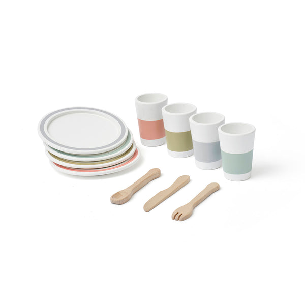 Conjunto de Loiça de Brincar para 4 - Kids Concept - KidsR