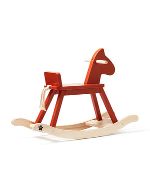 Cavalo de Baloiço Laranja Avermelhado CARL LARSSON - Kids Concept - KidsR
