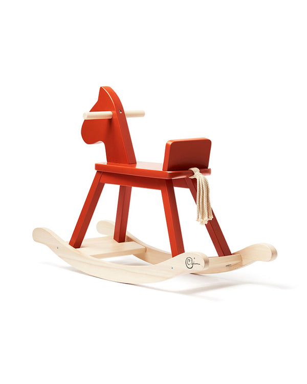 Cavalo de Baloiço Laranja Avermelhado CARL LARSSON - Kids Concept - KidsR