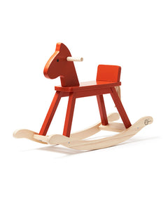 Cavalo de Baloiço Laranja Avermelhado CARL LARSSON - Kids Concept - KidsR