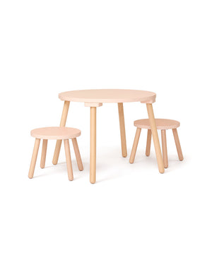 Conjunto Mesa e Banco Alperce - Kids Concept - KidsR