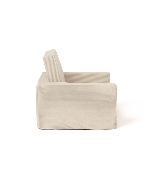 Cadeirão Dobrável Branco Sujo - Kids Concept - KidsR