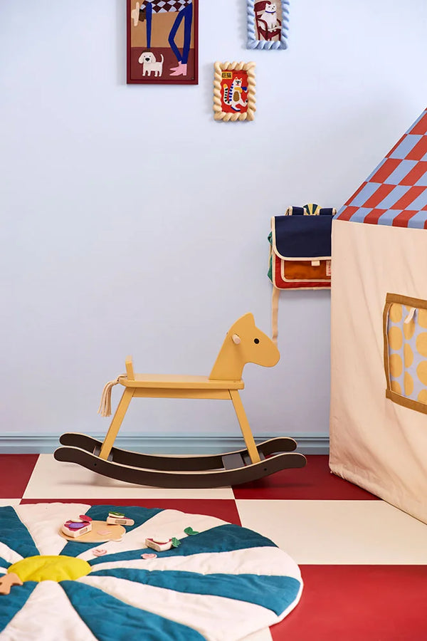 Cavalo de Baloiço Honey Yellow | Kids Concept