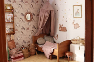 Papel de Parede Birds Beige – Dekornik – imagem 3