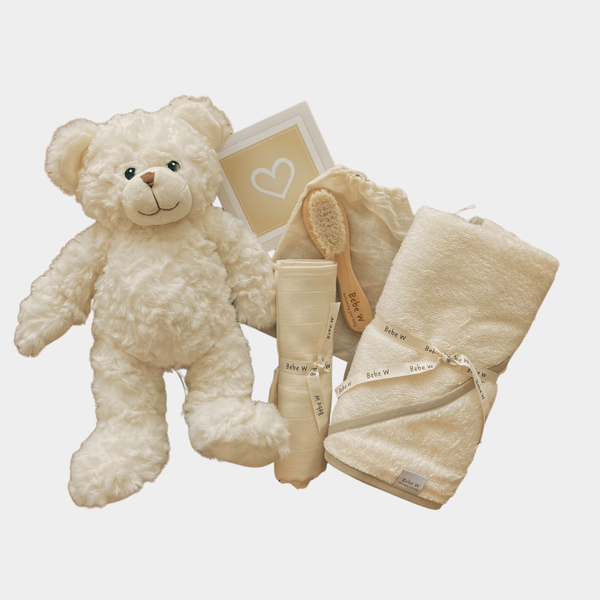 Baby Basket Bear White Bath – Bebe W – imagem 4