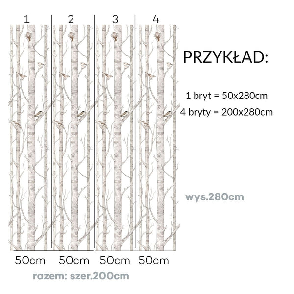 Papel de Parede Birch Forest – Dekornik – imagem 3