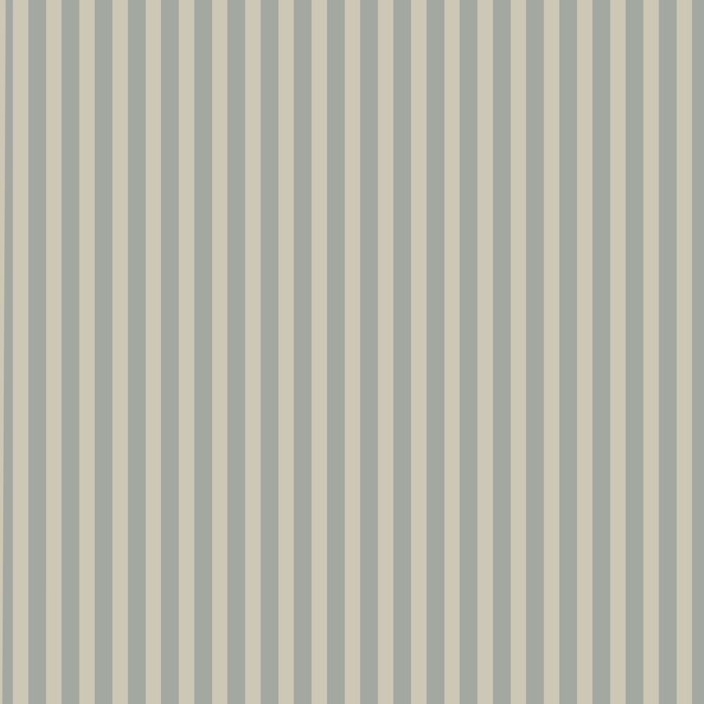 Papel de Parede Simple Vintage Stripes Beige Blue – Dekornik – imagem 1