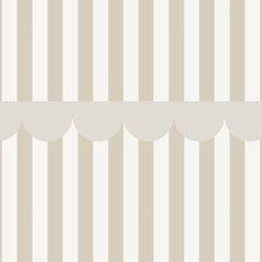 Papel de Parede Simple Rustic Beige White – Dekornik – imagem 1