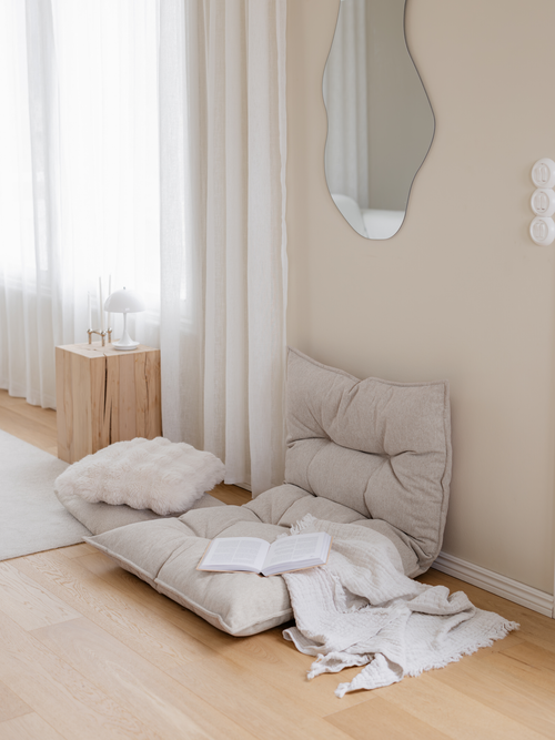 VIENO — Almofada de chão tufada — FitWood