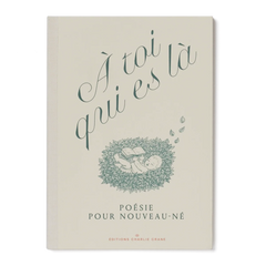 Livro de Poesia “À toi qui es là” – Charlie Crane
