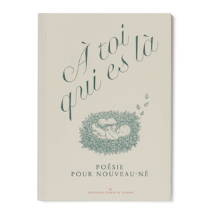 Livro de Poesia “À toi qui es là” – Charlie Crane