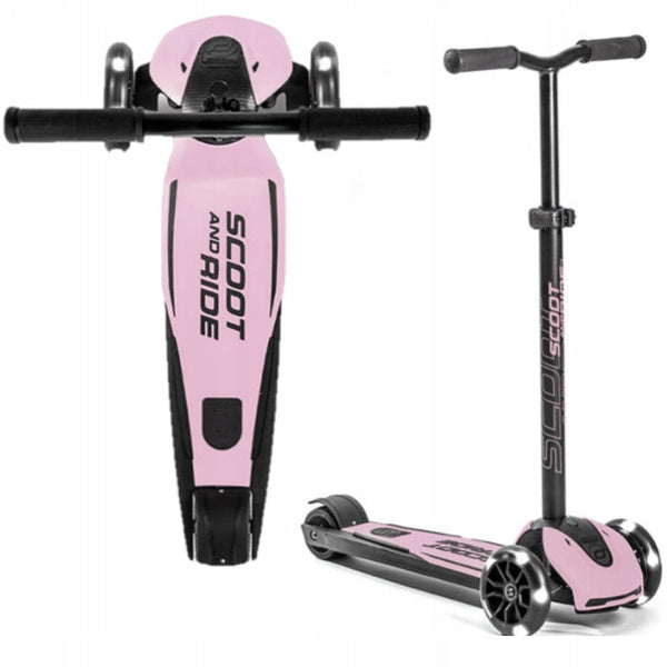 Highwaykick 5 LED Rosa - Scoot & Ride