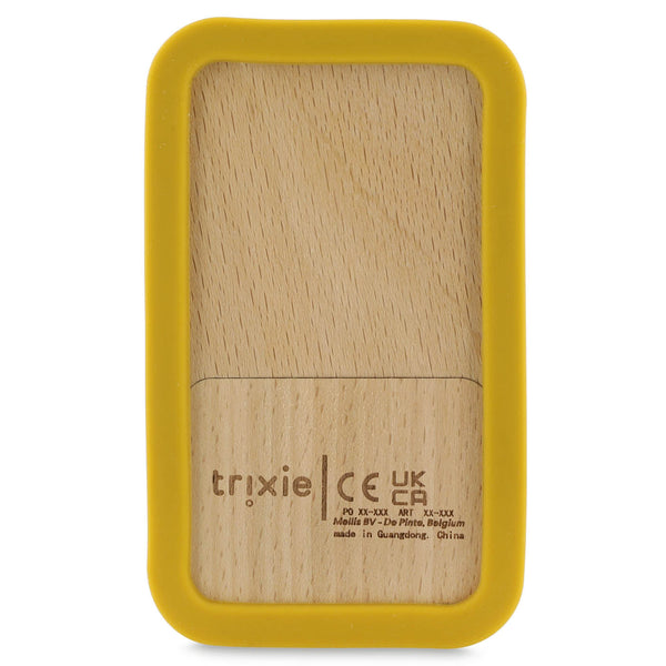 Telemóvel de Madeira e Silicone para Bebé - Mr. Lion da Trixie - vista 2