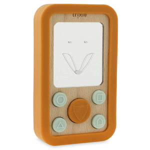 Telefone de Brincar em Madeira e Silicone - Mr. Fox – Trixie – imagem principal