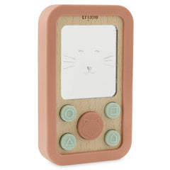 Telefone de Brincar em Madeira e Silicone - Mrs. Cat – Trixie – imagem principal