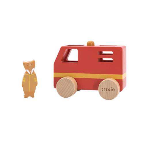 Mini Camião dos Bombeiros em Madeira da Trixie - imagem principal