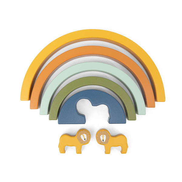 Arco-Íris de Madeira para Empilhar - Mr. Lion da Trixie - vista 2