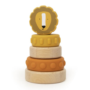 Torre de Empilhar em Madeira e Silicone - Mr. Lion – Trixie – imagem principal