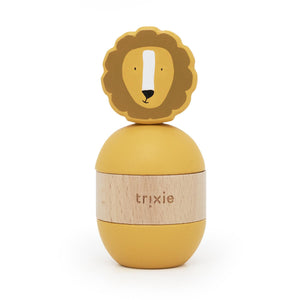 Empilhável com Chocalho em Madeira - Mr. Lion – Trixie – imagem principal