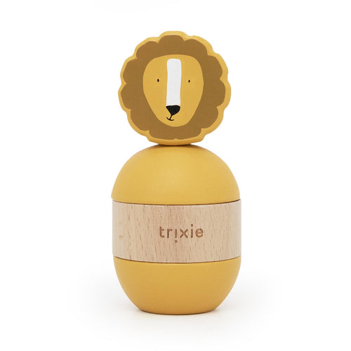 Empilhável com Chocalho em Madeira - Mr. Lion – Trixie – imagem principal