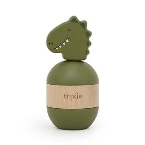 Empilhável com Chocalho em Madeira - Mr. Dino – Trixie – imagem principal