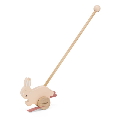Brinquedo de Empurrar em Madeira - Mrs. Rabbit da Trixie - imagem principal