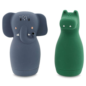 Animais de Banho com Jato de Água - Mrs. Elephant & Mr. Crocodile – Trixie – imagem principal