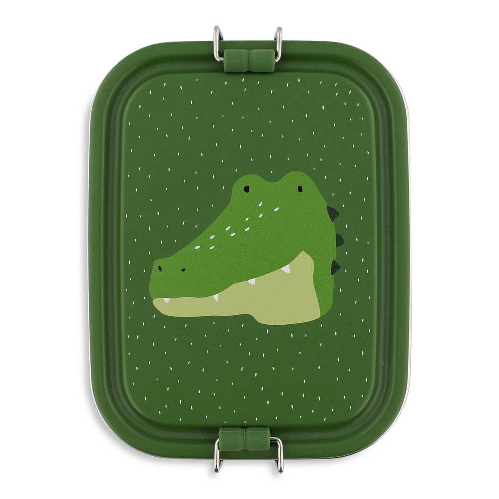 Lancheira Metálica Pequena - Mr. Alligator da Trixie - imagem principal