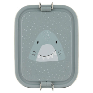 Lancheira Metálica Pequena - Mr. Shark da Trixie - imagem principal