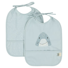Babetes Impermeáveis Pack de 2 - Mr. Shark da Trixie - imagem principal