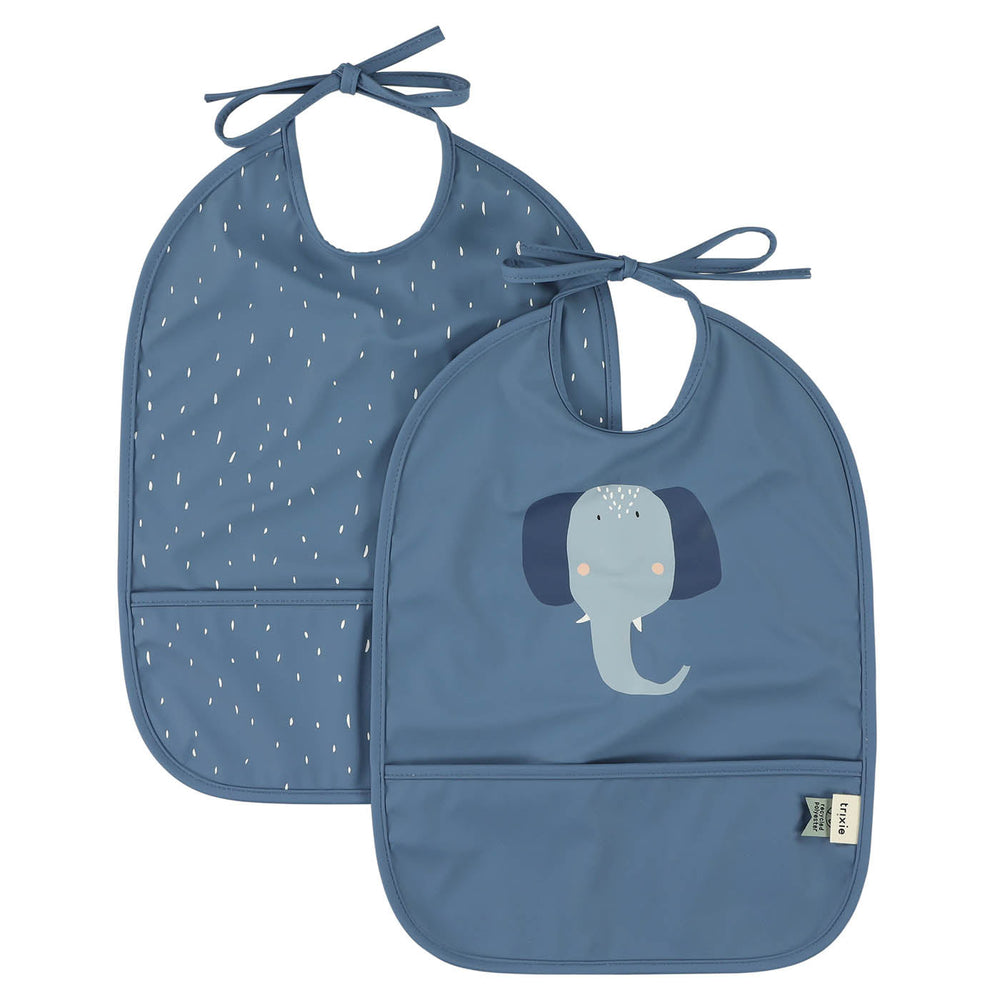 Babetes Impermeáveis Pack de 2 - Mrs. Elephant da Trixie - imagem principal