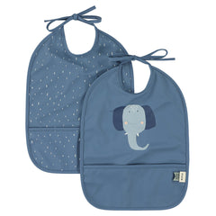 Babetes Impermeáveis Pack de 2 - Mrs. Elephant da Trixie - imagem principal