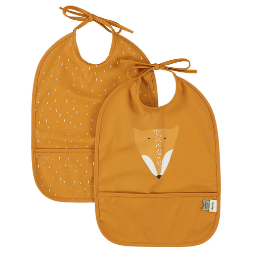 Babetes Impermeáveis Pack de 2 - Mr. Fox da Trixie - imagem principal