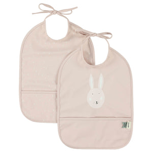 Babetes Impermeáveis Pack de 2 - Mrs. Rabbit da Trixie - imagem principal
