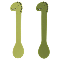 Colher de Silicone Pack de 2 - Mr. Dino da Trixie - imagem principal