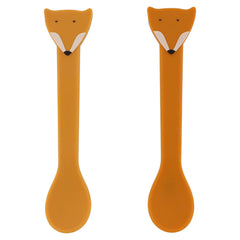 Colher de Silicone Pack de 2 - Mr. Fox da Trixie - imagem principal