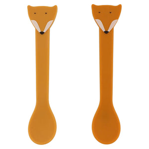 Colher de Silicone Pack de 2 - Mr. Fox da Trixie - imagem principal