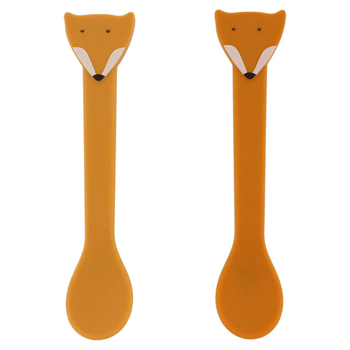 Colher de Silicone Pack de 2 - Mr. Fox da Trixie - imagem principal