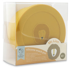 Tigela de Silicone para Snacks com Tampa - Mr. Lion da Trixie - imagem principal