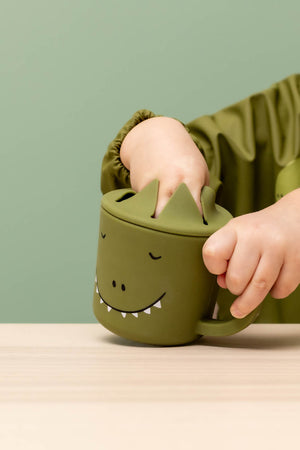 Copo de Silicone para Snacks - Mr. Dino da Trixie - vista 5