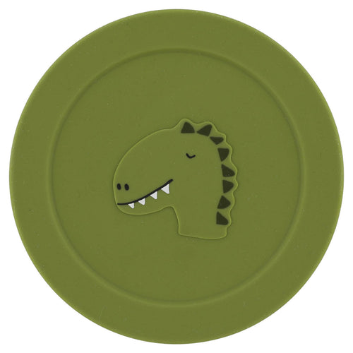 Tigela de Silicone para Snacks com Tampa - Mr. Dino da Trixie - imagem principal