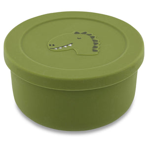Tigela de Silicone para Snacks com Tampa - Mr. Dino da Trixie - vista 2