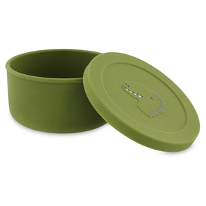 Tigela de Silicone para Snacks com Tampa - Mr. Dino da Trixie - vista 3