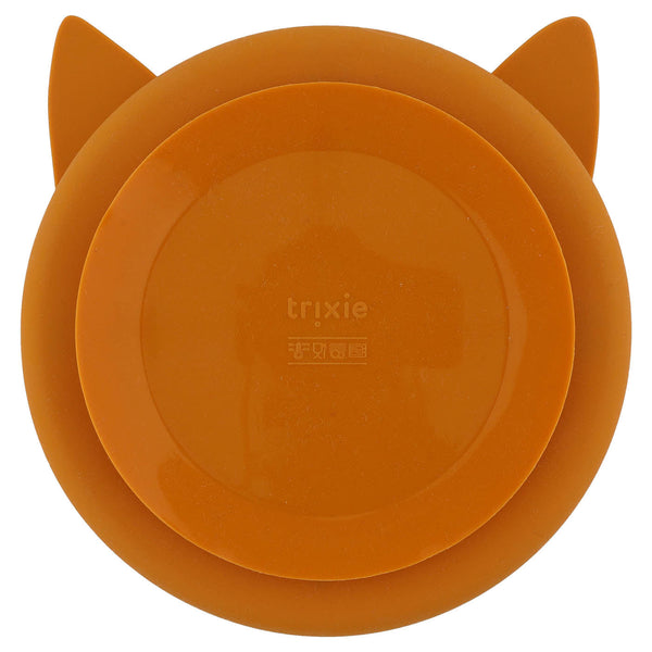 Prato de Silicone com Divisórias e Ventosa - Mr. Fox da Trixie - vista 5
