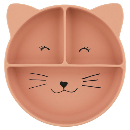 Prato de Silicone com Divisórias e Ventosa - Mrs. Cat da Trixie - imagem principal