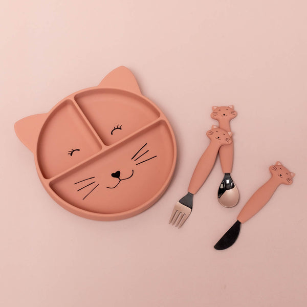 Prato de Silicone com Divisórias e Ventosa - Mrs. Cat da Trixie - vista 4