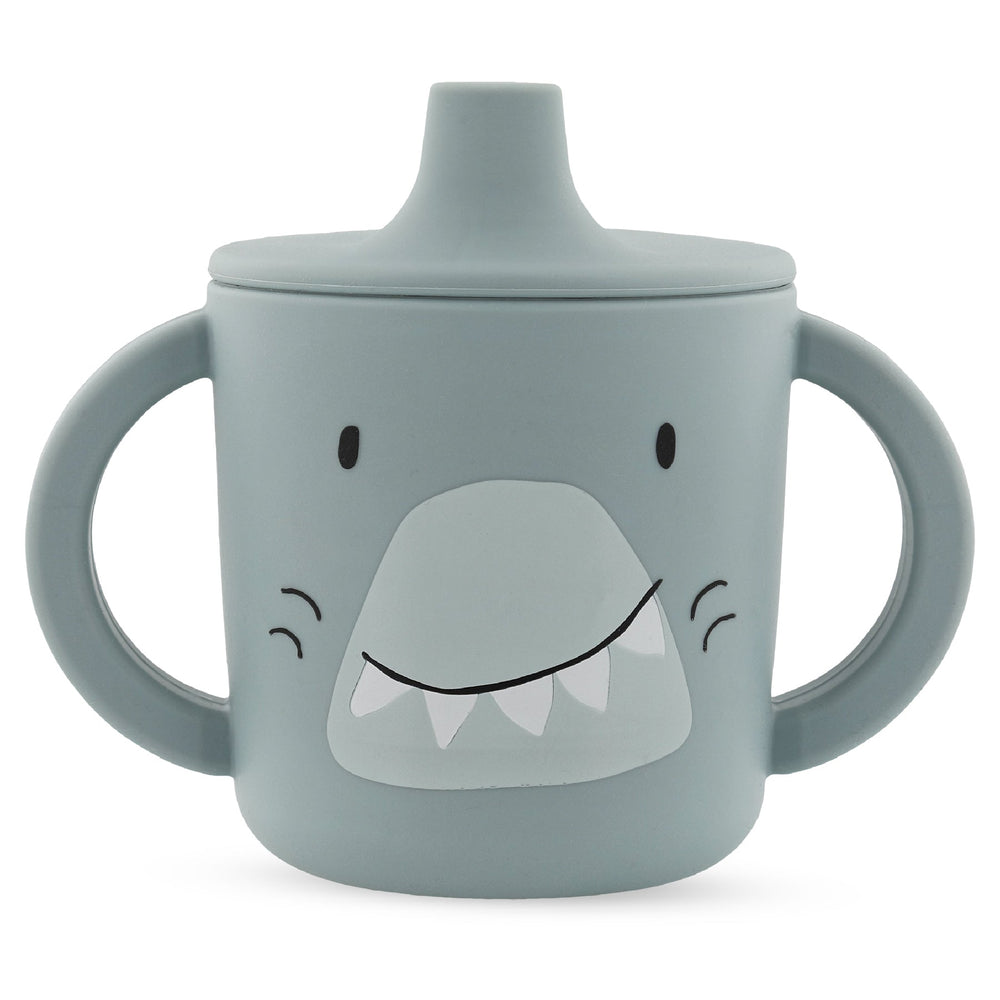 Copo de Aprendizagem de Silicone - Mr. Shark da Trixie - imagem principal