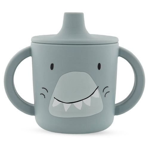 Copo de Aprendizagem de Silicone - Mr. Shark da Trixie - imagem principal